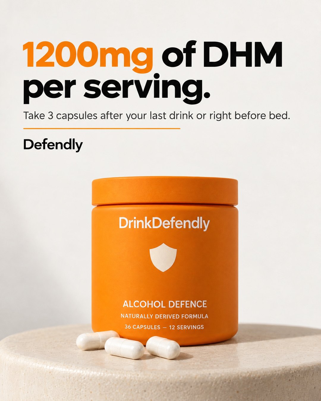 Ad 1 for DrinkDefendly
